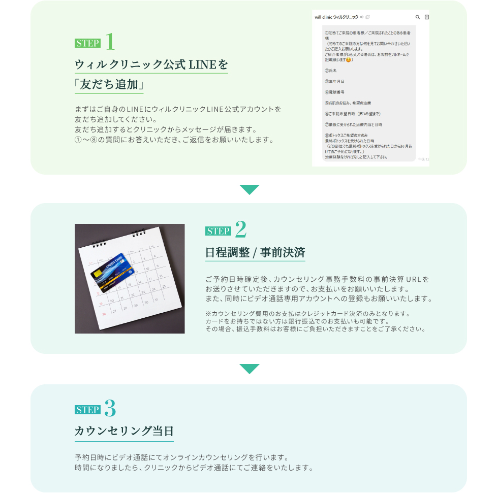ドクターズコスメオンラインカウンセリング